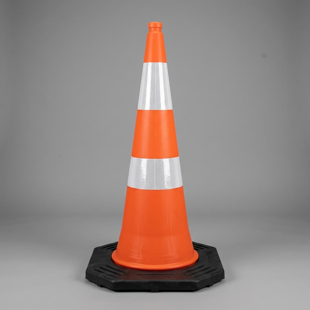 Heavy Duty PVC Traffic Cone 1000mm